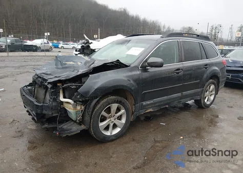 2013 Subaru Outback 2.5I Limited из США, поврежденный, VIN 4S4BRCKC5D3280151